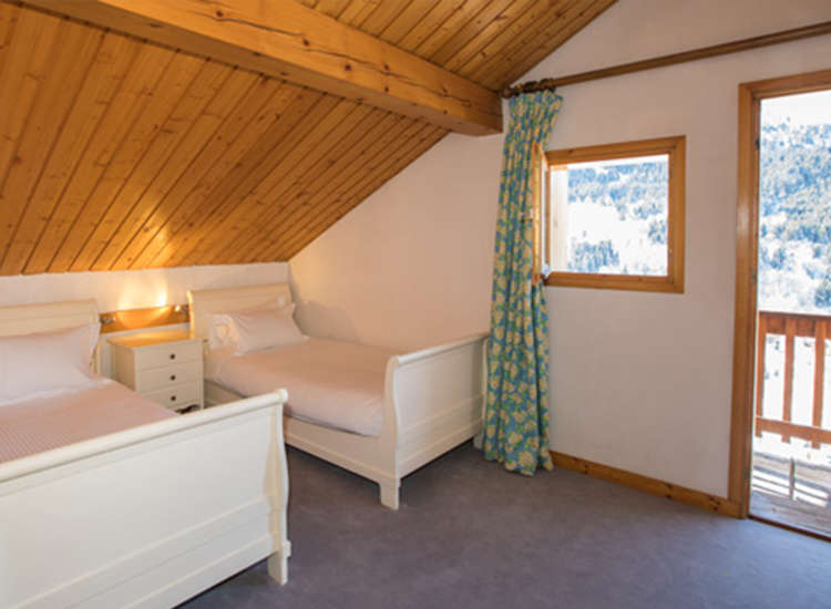 Chalet Loden twin room