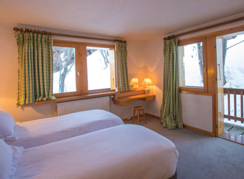 Chalet Loden twin bedroom