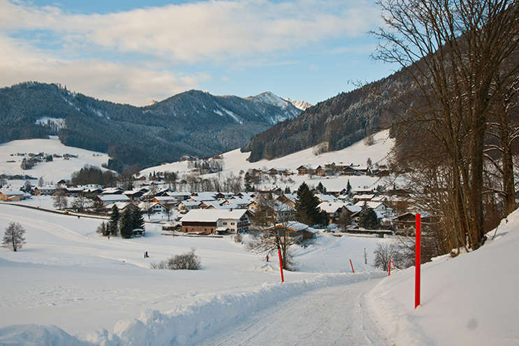 Ruhpolding ski village