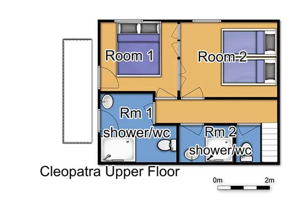 chalet cleopatra upper floor