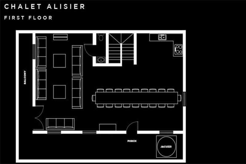 chalet alisier 1 first floor