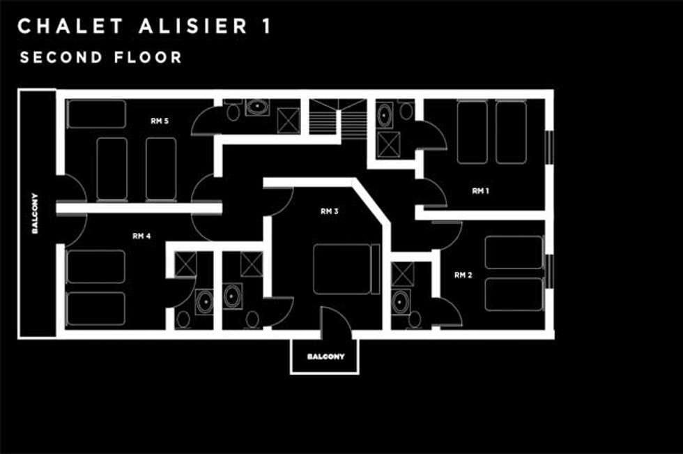 chalet alisier 1 second floor