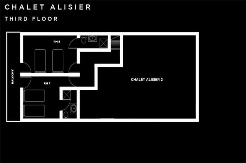 chalet alisier 1 third floor