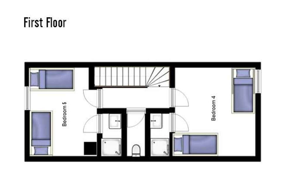 chalet lever de soleil first floor