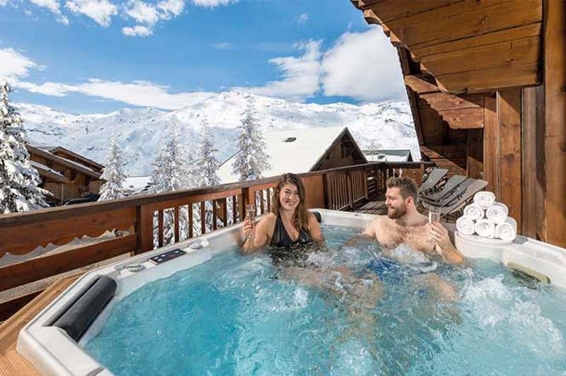 chalet katie 1 hot tub