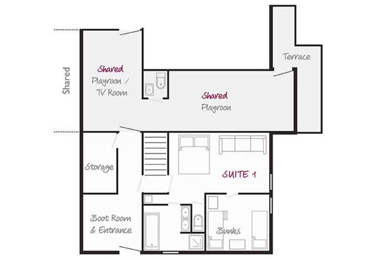 chalet katie 1 ground floor