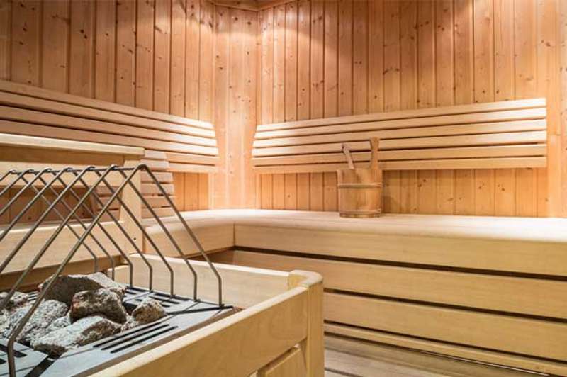 chalet little haus sauna