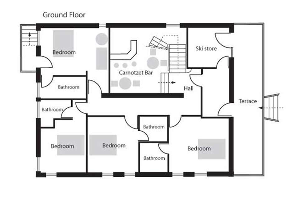 the retreat ground floor