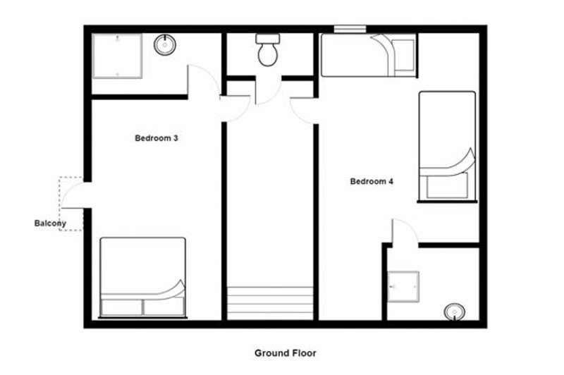 chalet epilobe ground floor