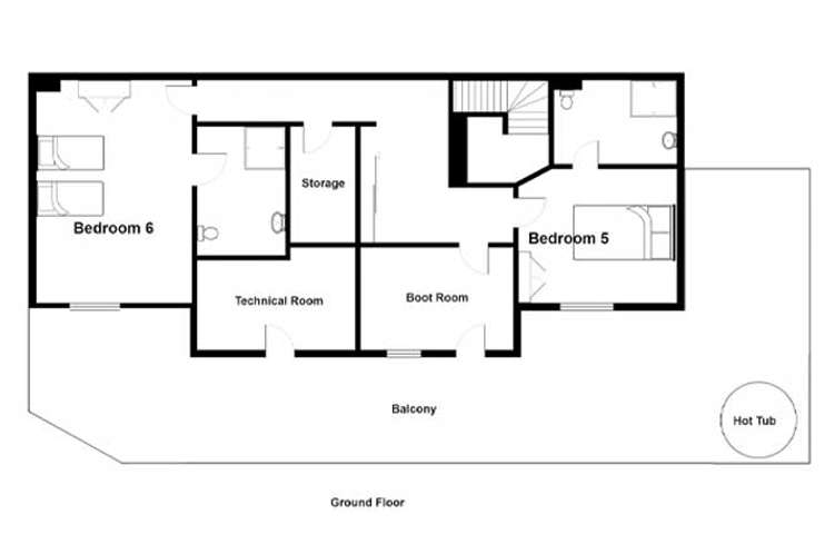 chalet chamois dor ground floor