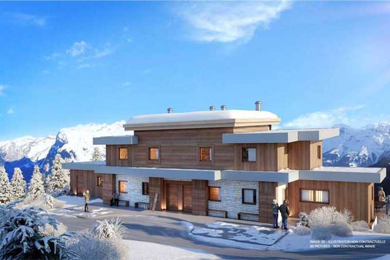 club med samoens chalets exterior