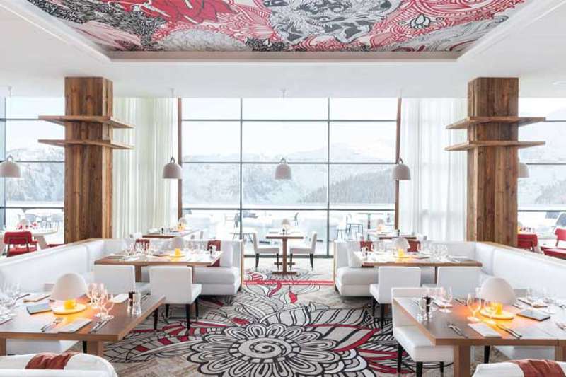 club med samoens dining area
