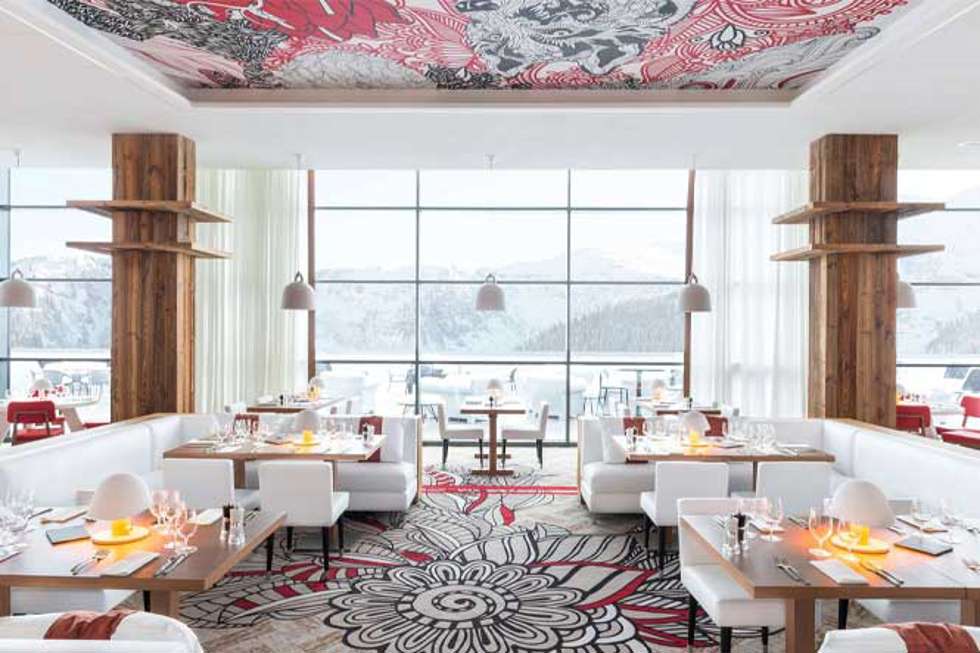 club med samoens dining area