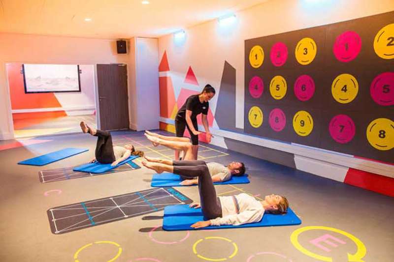 club med samoens fitness class