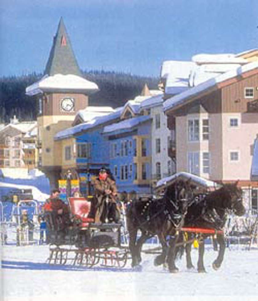 Skiing in Nancy Greene's Cahilty Lodge Hotel